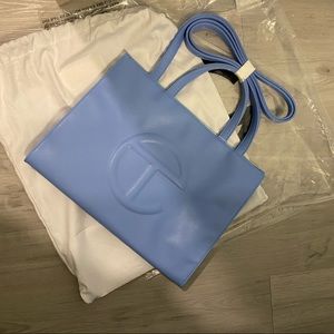 Medium Telfar Cerulean Shopping Bag